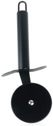 Vilde Kézi pizzaszeletelő, VILDE, 20 cm, fekete rozsdamentes acél, forgó penge