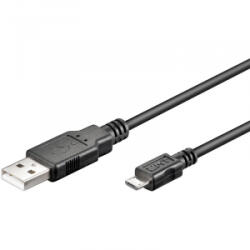 Goobay USB-microUSB kábel, 0, 6 m (93922) (93922)