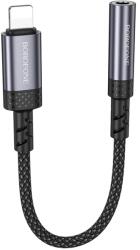 BOROFONE Adapter BV24 Graceful - Lightning 3, 5mm jack átalakító - szürke