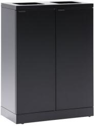 BICA 867 szelektív hulladékgyűjtő szemetes, 2x65 l