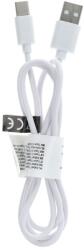  OEM USB-kábel - C 2.0 típusú, univerzális, PVC, 1 m, fehér (TG-PT5903396071072)