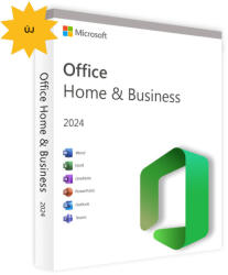 Microsoft Office 2024 Home & Business (1 eszköz / Lifetime) (Költöztethető) (Primary License) (Windows/Mac) (EU) - digitalsoft