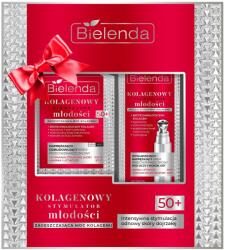 Bielenda Öregedésgátló szett 50+, Bielenda, kollagén, 50 ml, arcra és szemkörnyékre (174172)