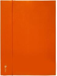 Willgo karton iratmappa, Gumis, 12 darab/szett, 700 g, Narancssárga