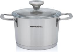 Metalac 3, 5 literes fazék üvegfedővel, Santino rozsdamentes acél, Metalac, 20 cm (376594)