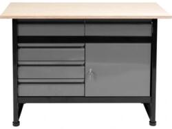 TOYA banc de lucru cu 5 sertare (58455)