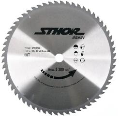 TOYA körfűrészlap 400 x 30 mm | fogszám: 60 db | vágásszélesség: 4, 5 mm (08851)