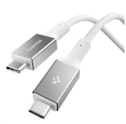 Spigen Essential Eb24015cc Adatkábel Type-C - Type-C, Cipőfűző, Fehér