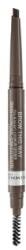 Rimmel London Brow This Way Fill & Sculpt Eyebrow Definer creion sprâncene 2în1 002 Medium Brown 0, 25 g
