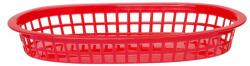 Hendi Cos de paine oval, Hendi, Rosu, 6 buc, 275x175x(H)38mm, DNH426319 (DNH426319)
