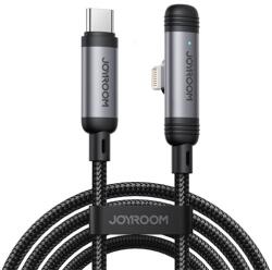 JOYROOM iPhone 12 Pro Max JOYROOM S-A56 ENJOYX SERIES cablu de date Type-C - fulger, șiret, NEGRU (S-A56_CL)