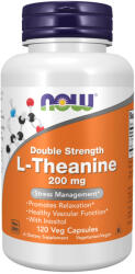 NOW L-Theanine Double Strength, 120 capsule, Now