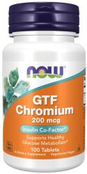 NOW GTF Chromium, 200 mcg, 100 tablete, Now