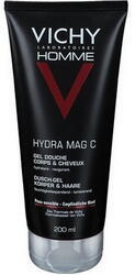 Vichy Gel de dus barbati, Corp si par, 200 ml