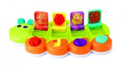 Infantino Jucărie interactivă Infantino - Omida, cu lumini și sunet (IN315092)