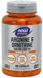 NOW Sports Arginine & Ornithine, 100 capsule, Now