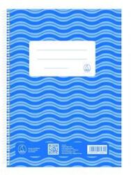 Fűzfői Papírmanufaktúra Spirálfüzet, A5, vonalas, 80 lap, FŰZFŐI Novum (8021000000G)