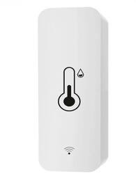 gigapack Okos hőmérő és páratartalom érzékelő WiFi, TUYA kompatibilis, FEHÉR GP-180771 (GP-180771)