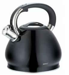 Kinghoff Teáskanna, Sípszóval - Fekete - 3.4L KH-1221
