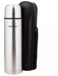 Kinghoff Termosz / Utazóbögre Tartóval 1000 Ml - Inox (KH-4054)