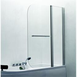 Inter Ceramic Подвижен параван за вана ics 112cl, 100х140см, 5мм (112cl)