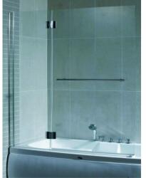 Inter Ceramic Подвижен параван за вана ics 112 df l, 126х140см, 5мм (112 df l)