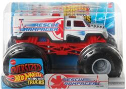 Mattel Hot Wheels: Monster Trucks Oversized Rescue Rampager monster autó 1/24 - Mattel (FYJ83/JHY97)