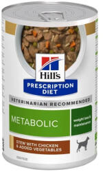 Hill's HILL'S PD Prescription Diet Metabolic Canine Stews 354 g - konzerv