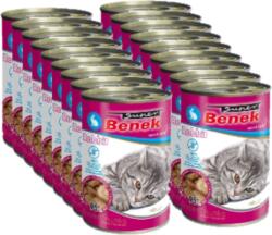 Super Benek Super Benek CAT gabonamentes falatok nyúllal szószban 18x415 g