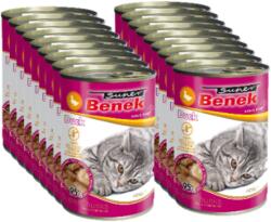 Super Benek Super Benek CAT gabonamentes falatok kacsával, mártással 18x415 g