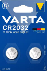 VARTA 2db CR2032 CMOS alaplapi gomb elem, 3V-os Varta