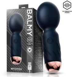 INTOYOU Balmy Vibrating Wand Stimulator Black Vibrator