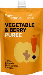 Food Studio zöldség- és bogyósgyümölcs-püré sütőtökkel és fekete ribizlivel kutyáknak (4 tasak; 4 x 150 ml) 600ml