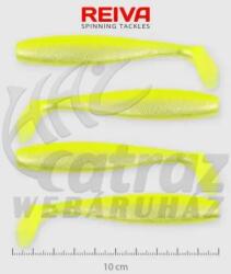Reiva Flat Minnow Shad Sárga-Ezüst Gumihal - Reiva Műcsali 10 cm 4 db/csomag (9902-106)