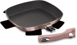 Berlinger Haus I-Rose Collection grill serpenyő titán bevonattal, levehető nyéllel, 28 cm (BH-6086)