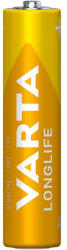 VARTA 4103101416 Longlife AAA (LR03) alkáli mikroceruza elem 6db/bliszter