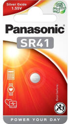 Panasonic SR-41 1, 55V ezüst-oxid gombelem 1db/csomag