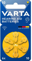 VARTA 24610101416 10 hallókészülék elem 6db/bliszter - ipkameradiszkont