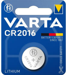 VARTA 6016112401 CR2016 lítium gombelem 1db/bliszter