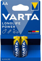 VARTA 4906121412 Longlife Power AA (LR6) alkáli ceruzaelem 2db/bliszter