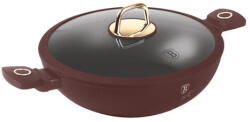 Berlinger Haus Leonardo Collection wok titán bevonattal, fedővel, 30 cm (BH-8035)