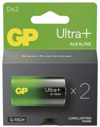 GP Batteries GP B03412 Ultra Plus D (LR20) alkáli elem 2db
