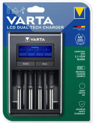 VARTA 57676101401 LCD Dual Tech akkumulátor nélküli töltő - ipkameradiszkont