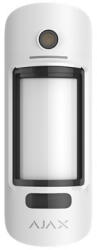 Ajax Systems MotionCam Outdoor (PhOD) WH vezeték nélküli kültéri PIR mozgásérzékelő, beépített kamerával, kép felh. igényre