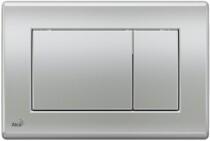  Nyomólap, Alcaplast, M272, falba építhető tartályhoz, matt króm (M272)