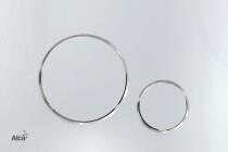  Nyomólap, Alcaplast, M671, Thin - vékony, falba építhető tartályhoz, fényes króm (M671)