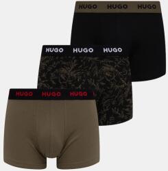 HUGO boxeralsó 3 db - zöld XL