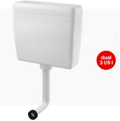 Alcadrain ALCA UNI Start/Stop WC tartály, műanyag (A94-3/8") (A94-38)