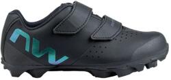 NorthWave Hammer Junior kerékpáros SPD MTB cipő, fekete-színváltós, 33-ös