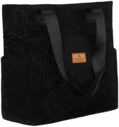 ZELLIA Rovicky Mintás Shopper Táska R-Tz-01-2417 Black W07 (ZLK-rtz012417-black-26741000)